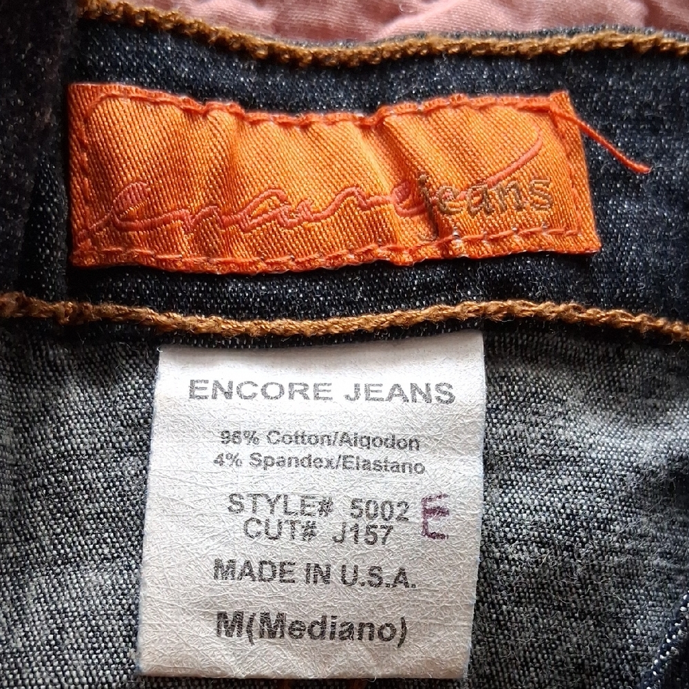Encore Jean Dress Classic Blue Denim